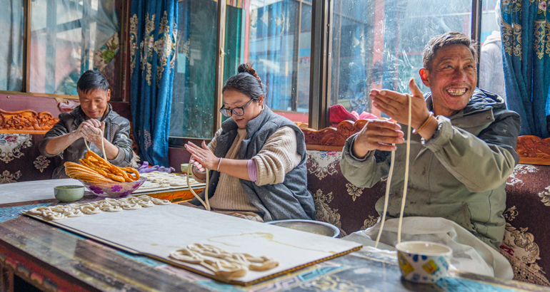 新春走基层｜玉麦的新年
