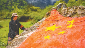 一个党员就是一面旗帜