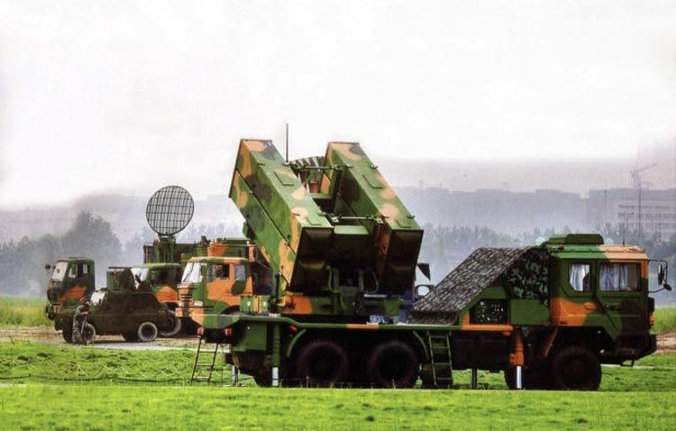 资料图:解放军驻港部队装备的红旗-6d防空导弹