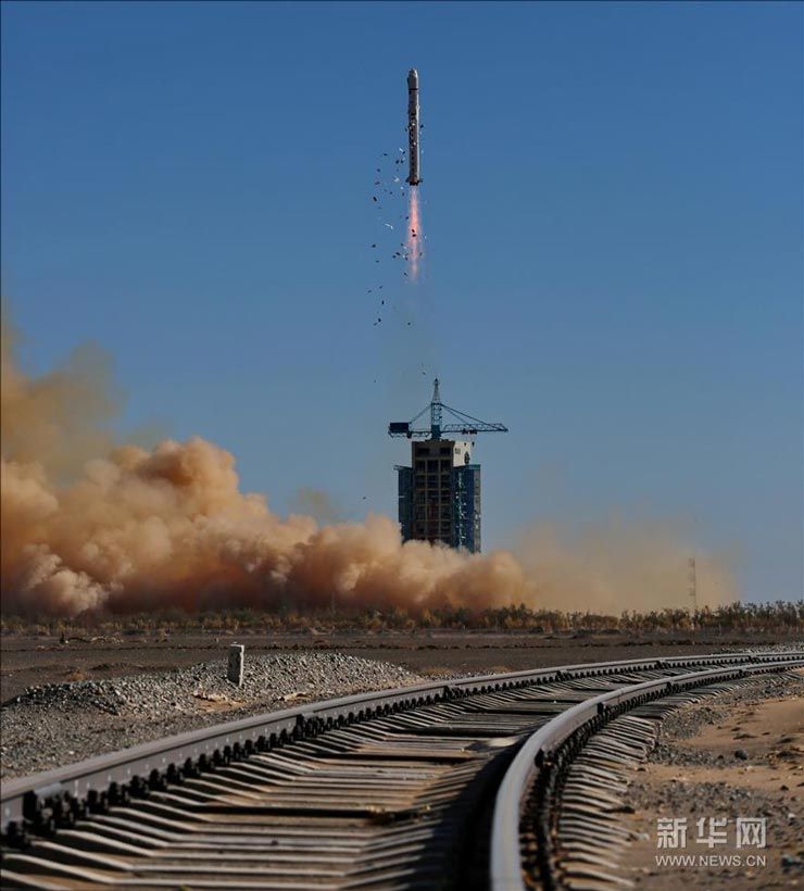 用长征二号丁运载火箭,成功发射天绘一号03星,卫星顺利进入预定轨道