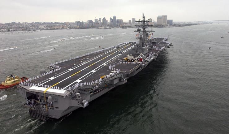 "尼米兹"级核动力航母"罗纳德·里根"号(uss ronald reagan cvn-76)