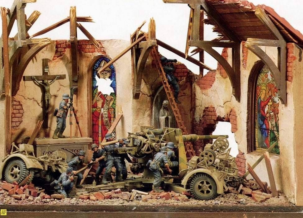 二战场景模型欣赏
