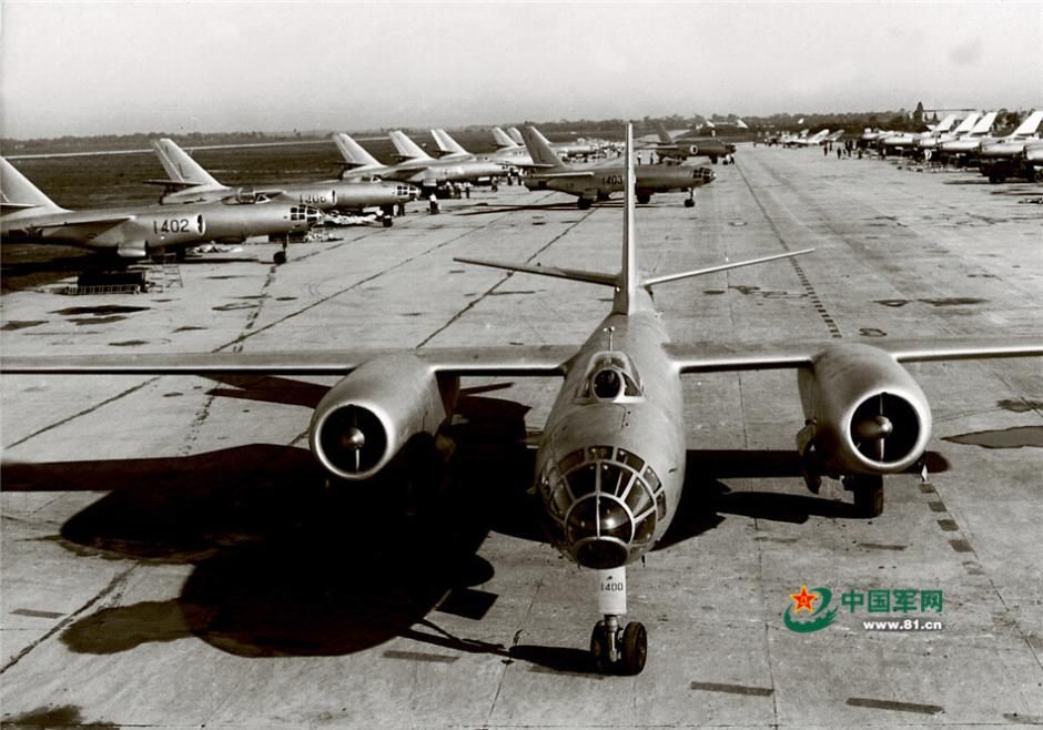 图-2轰炸机,1951年11月,中国人民志愿军空军轰炸机部队首次执行昼间和