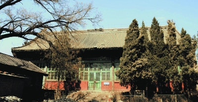 阳坊药王庙现存后殿遗址 张磊 摄