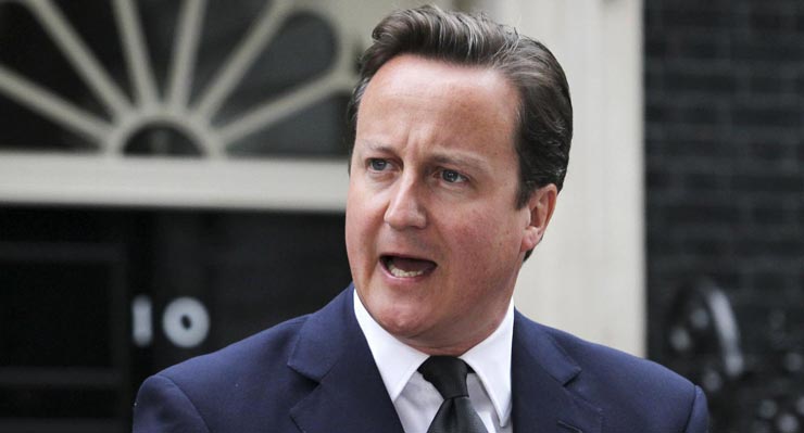 资料图:英国首相 卡梅伦