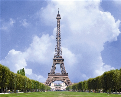 世界"名筑":险些拆除的埃菲尔铁塔