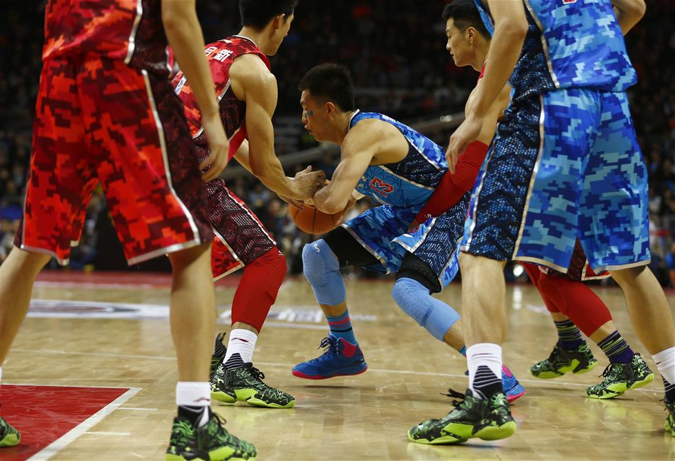 当日,在东莞东风日产文体中心举行的2015/2016赛季cba全明星赛中,北方