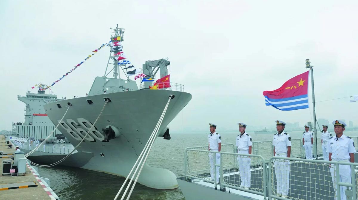 海军近三年新入列舰艇集合点名阵容强大振奋人心8