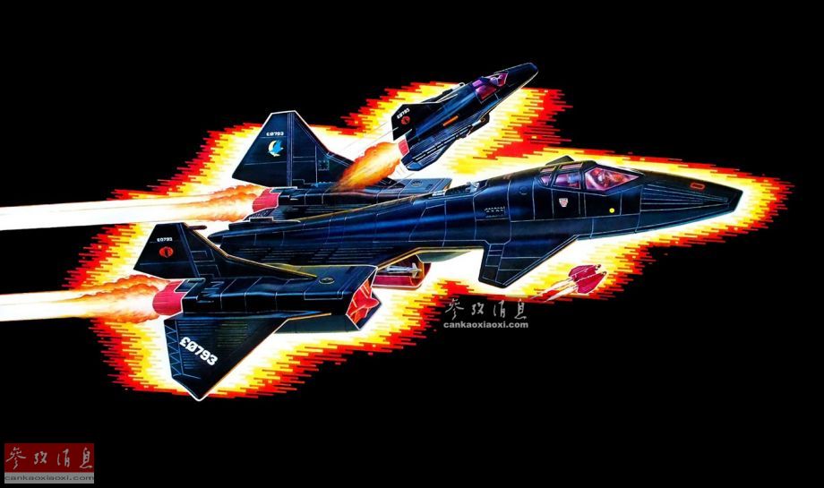 从绘图可直观看出,"夜鸦"不仅还原了yf-12的经典外形,甚至还加入了m
