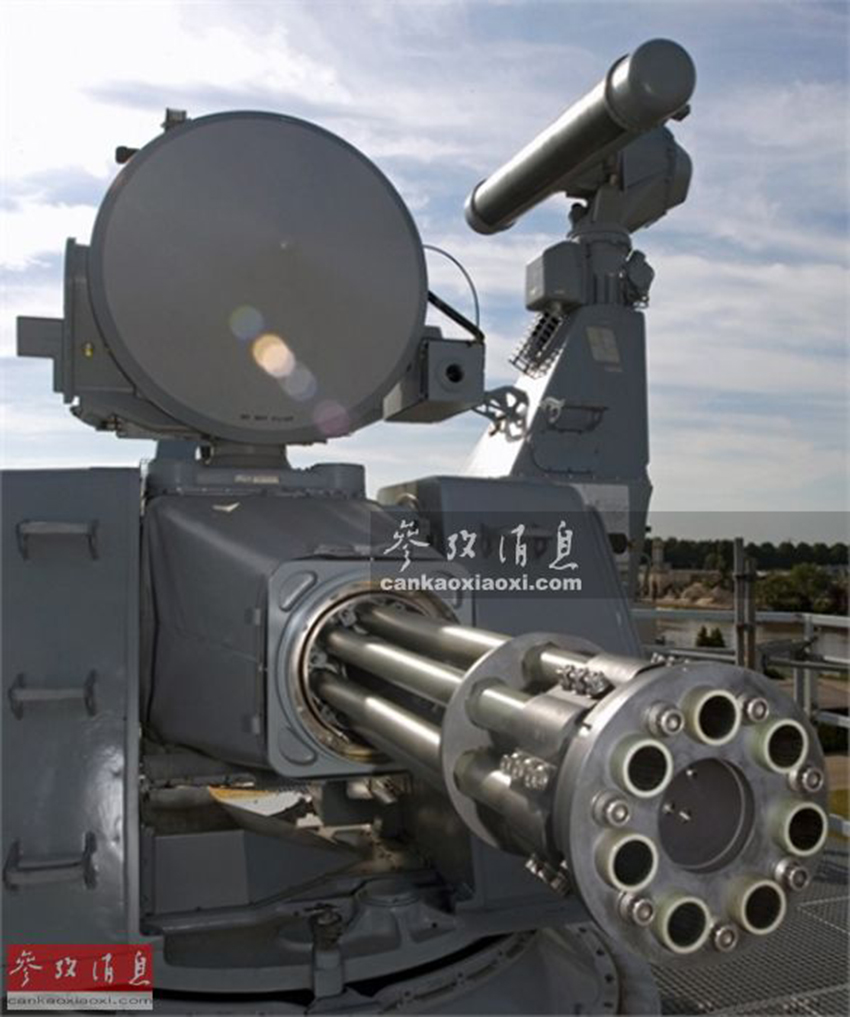中美俄近防炮pk中国1130型性能先进2