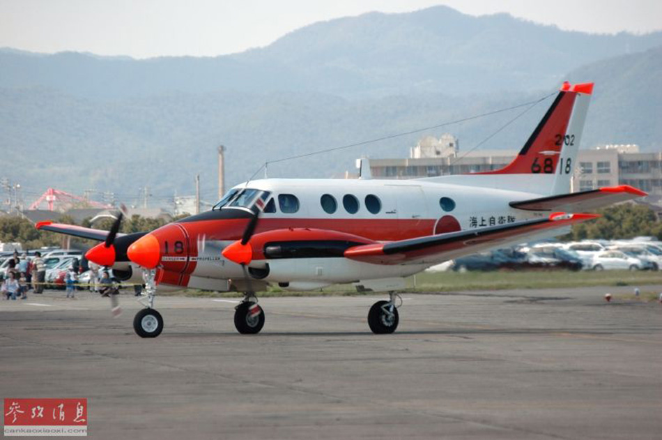 日本海上自卫队的比奇tc-90"空中国王"(beechcraft tc-90 king air)双