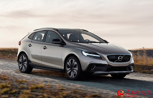 沃尔沃新款v40crosscountry国内谍照外观有所变化