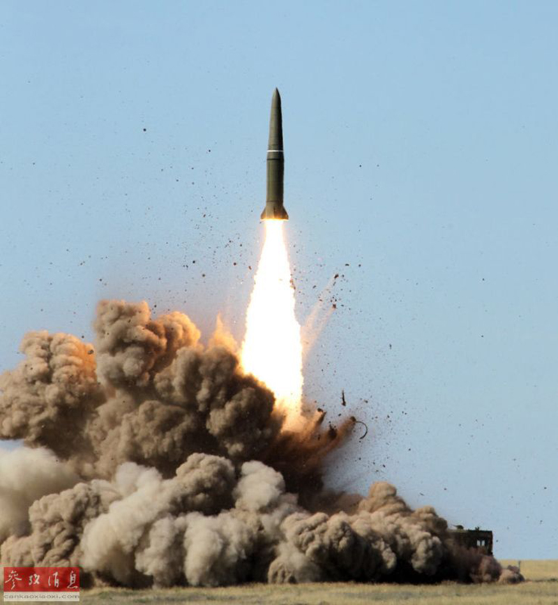 俄军ss26伊斯坎德尔战术导弹现身叙利亚2