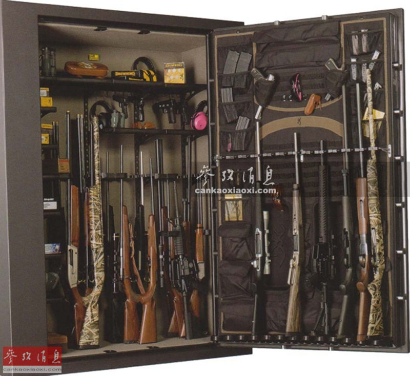 密集恐惧症洋土豪的枪柜令人咋舌3