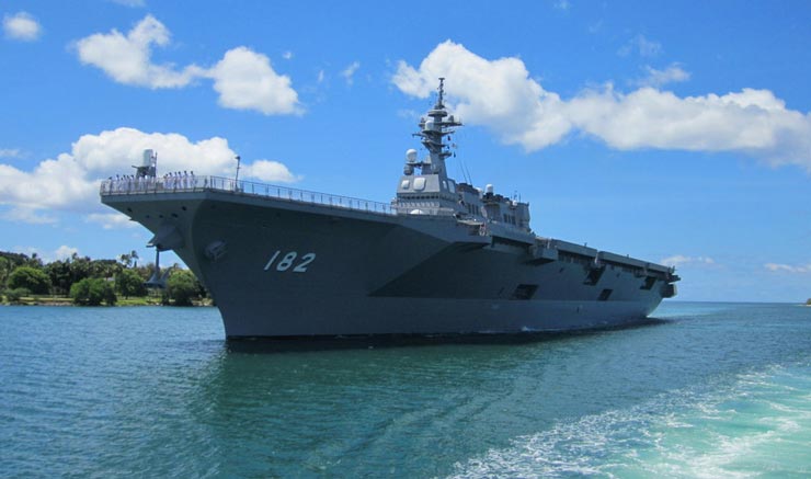 日媒:海自直升机驱逐舰下月停靠苏比克湾 日菲加强合作牵制中国