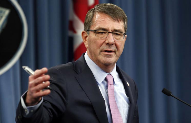 阿什顿·卡特(ashton carter)"莫斯科在炫耀核武",美国防长卡特周二当