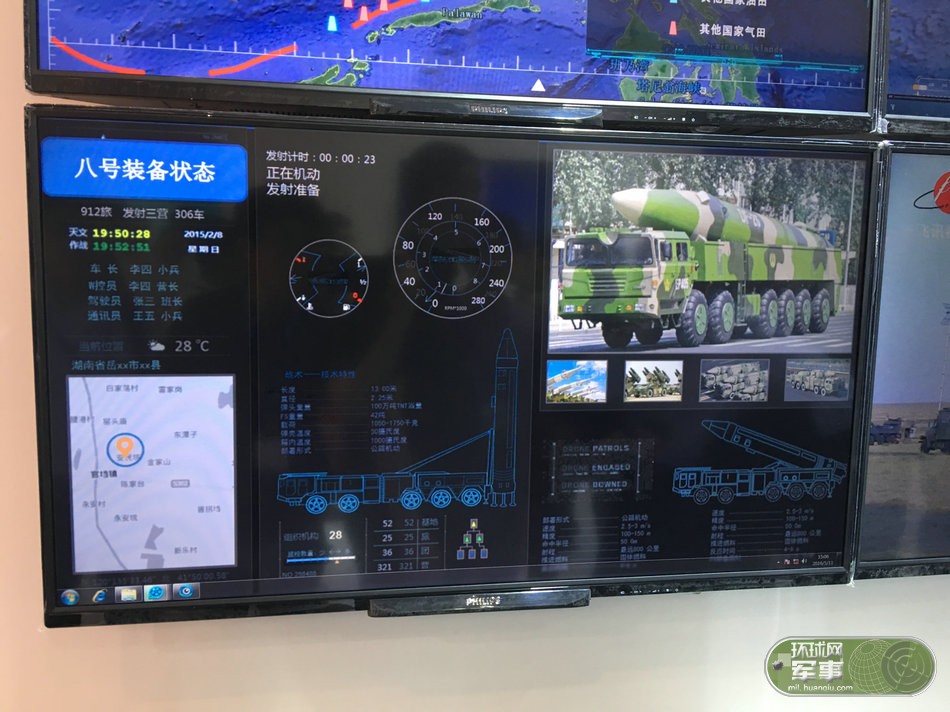 第十届中国国际国防电子展开幕惊现东风26反舰弹道导弹作战指挥系统5