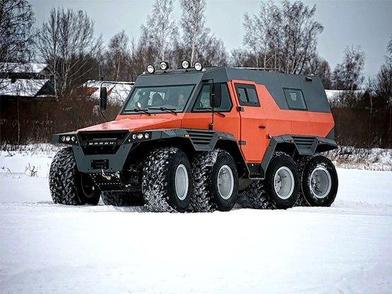 avtoros shaman 8x8全地形越野车