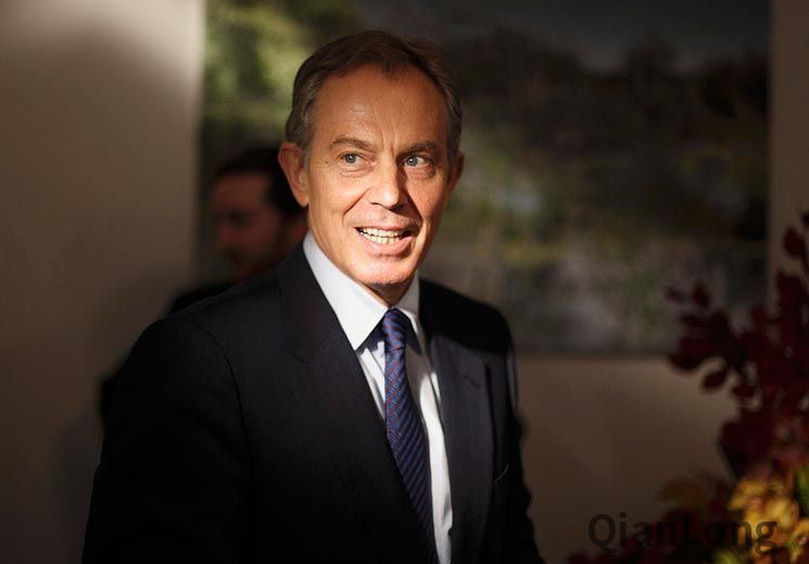 资料图:英国前首相托尼·布莱尔(tony blair)任期:1997-2007年.
