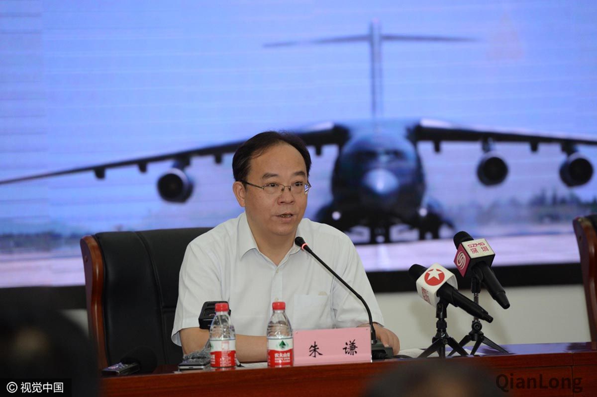 运20列装首飞记者见面会举行中航工业与空军人士讲中国大运2