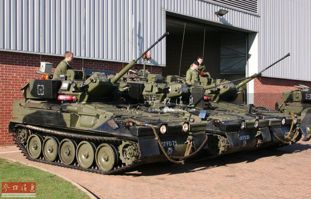 战斗全重仅78吨英军靠4辆弯刀轻型装甲车攻占马岛3