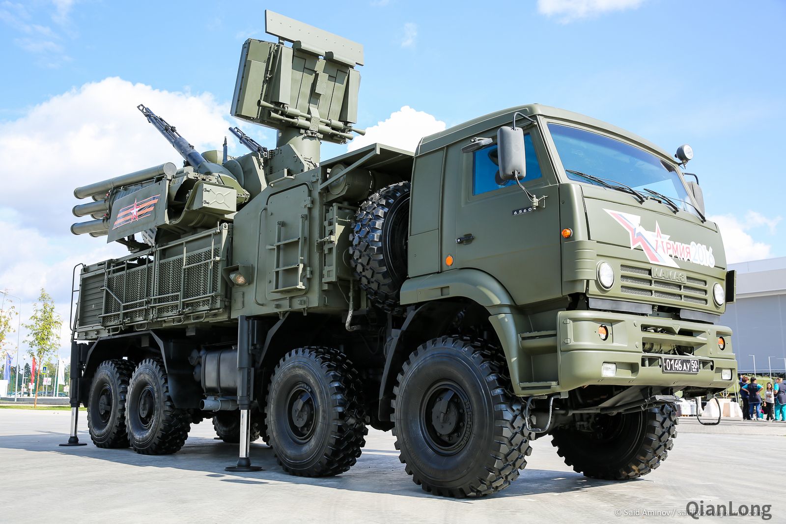 "铠甲"s1弹炮合一防空系统.