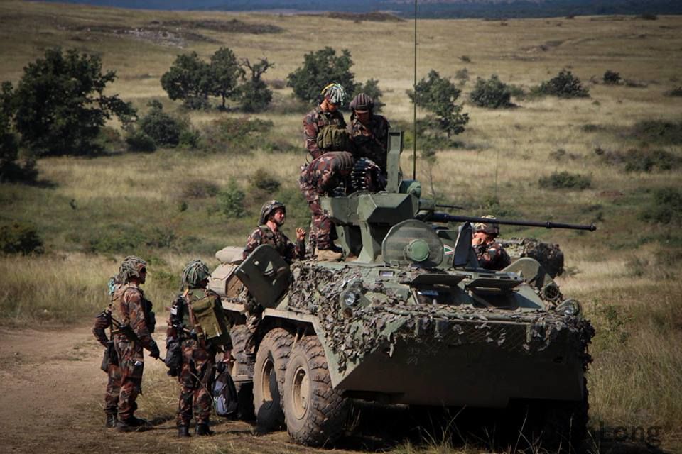 匈牙利陆军进行射击演习btr80a装甲车表现抢眼7