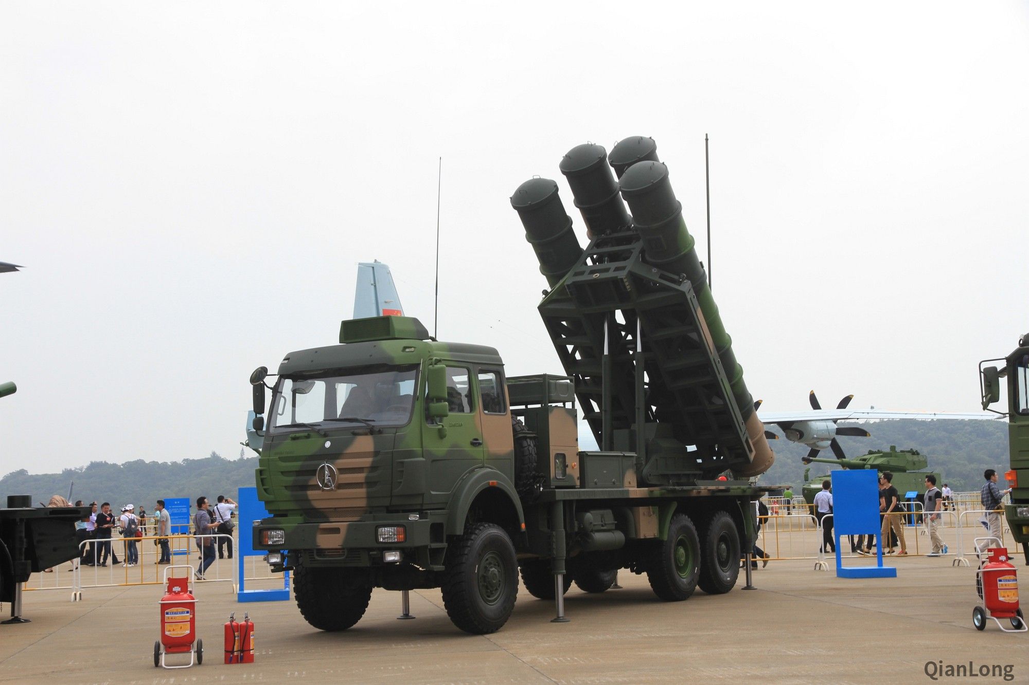 珠海航展之地面防空装备中国防空导弹具备反导能力2