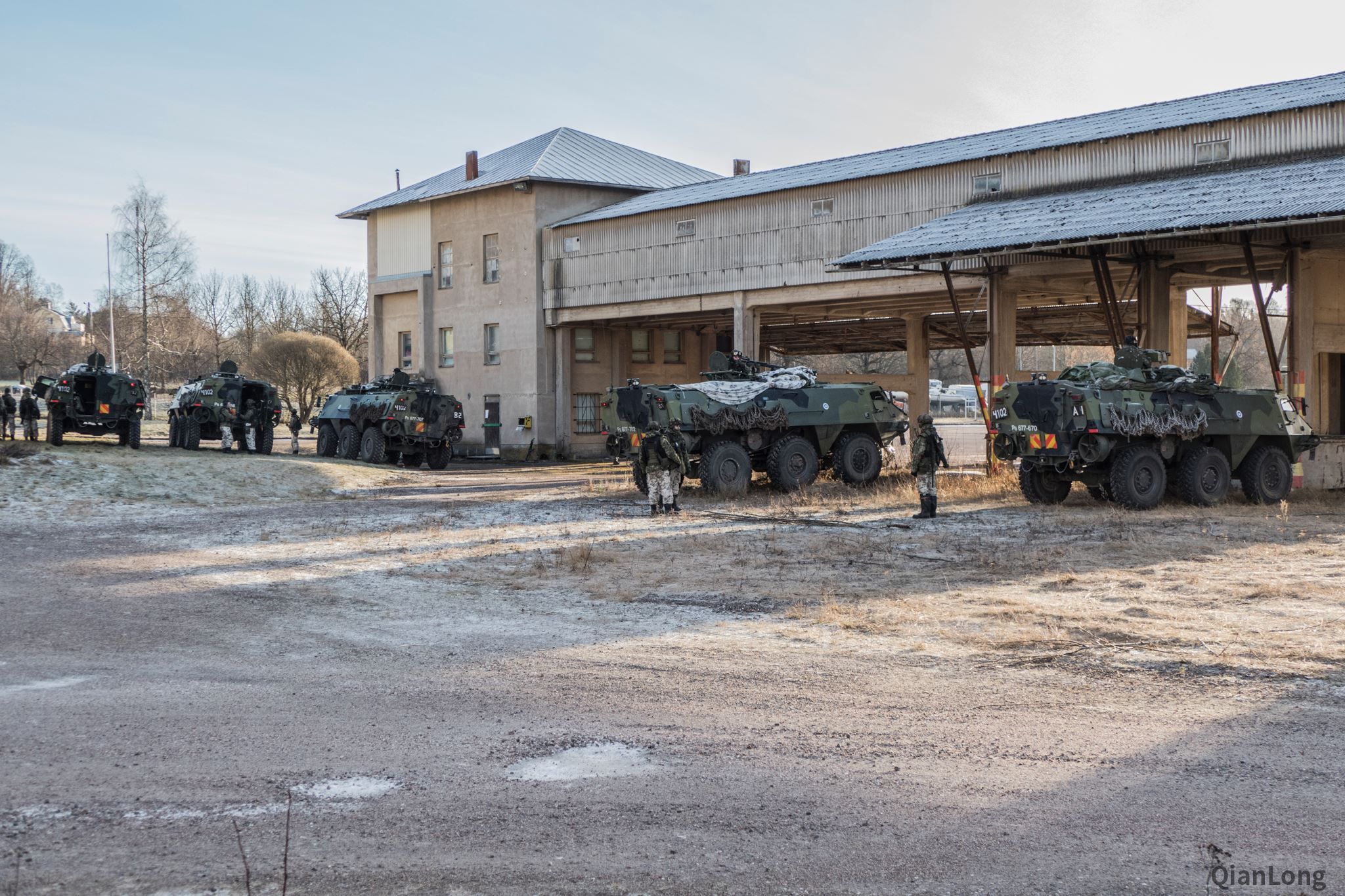 芬兰陆军演习士兵脸上涂了什么5