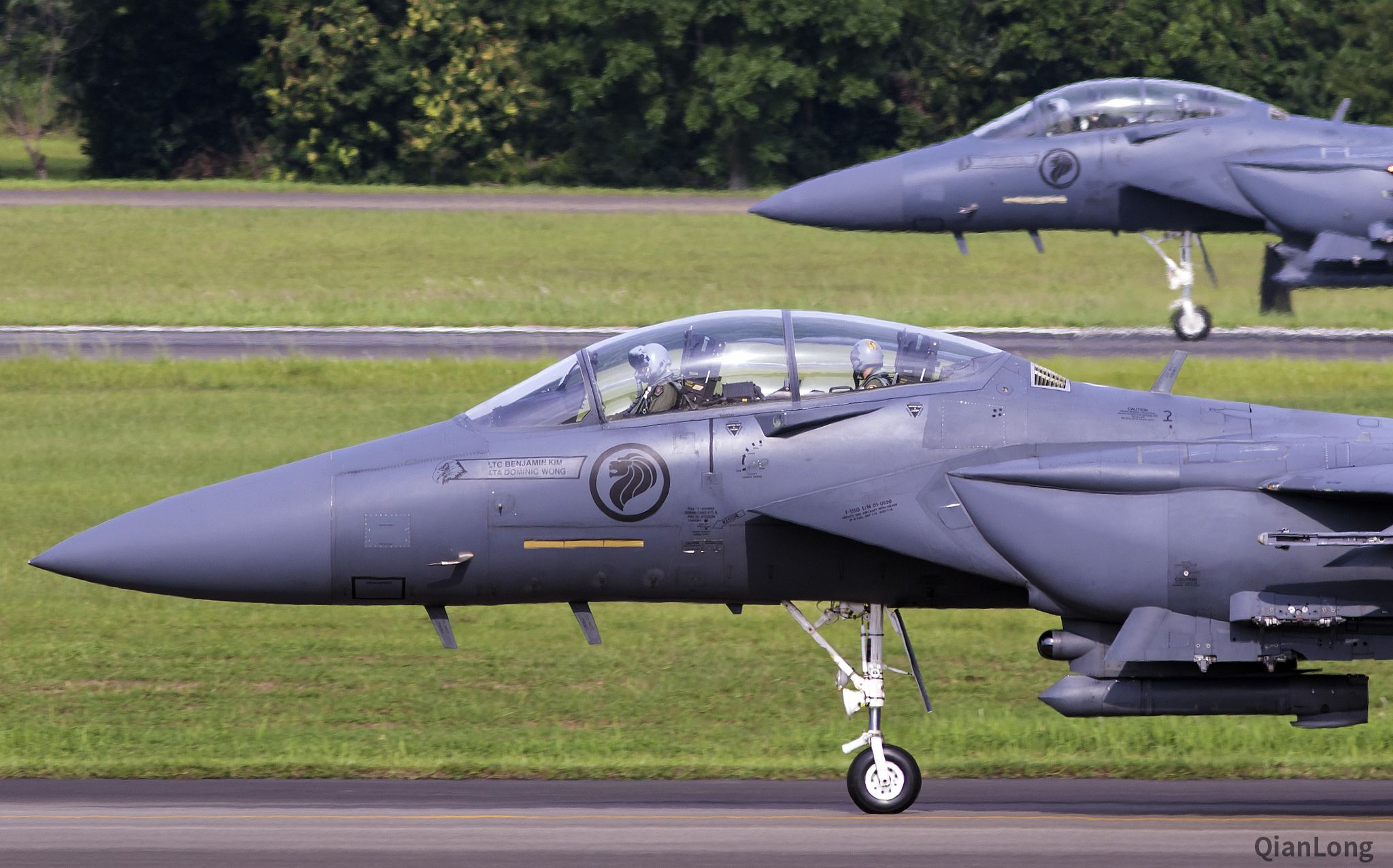 新加坡空军开放日f15sg秀机动2