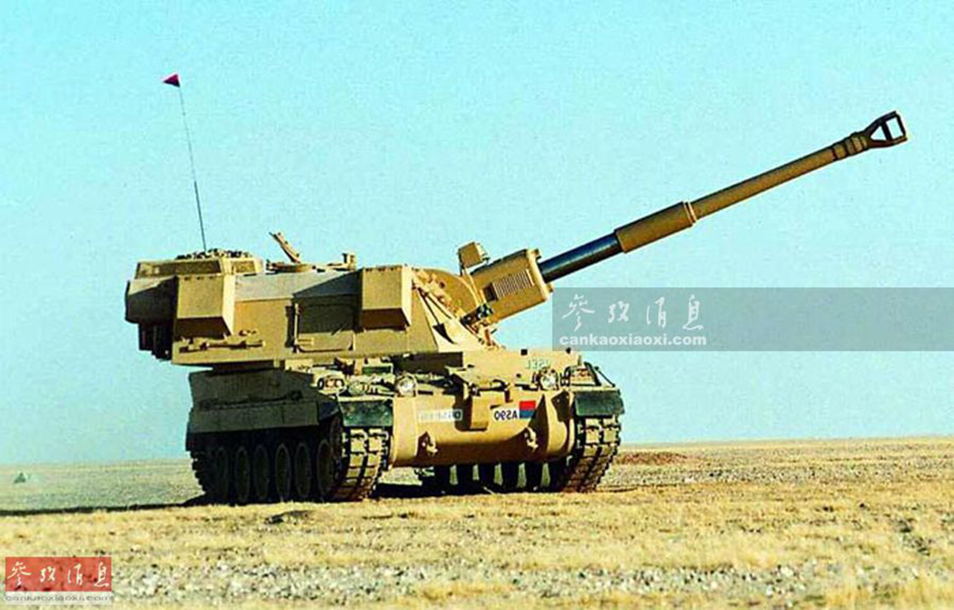 独特的拿来主义波兰蟹式自行火炮直接用英国主炮和炮塔