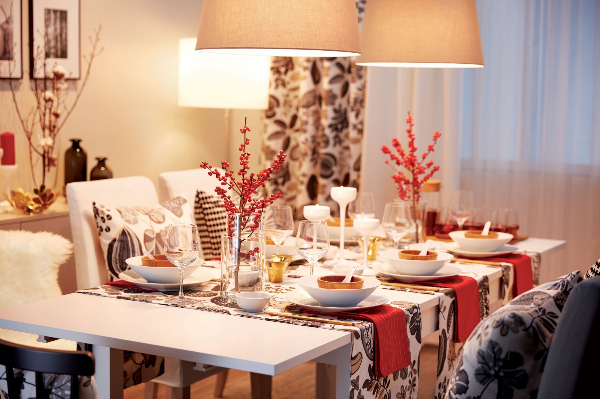 既传统又脱俗 春节这样布置家才最有年味