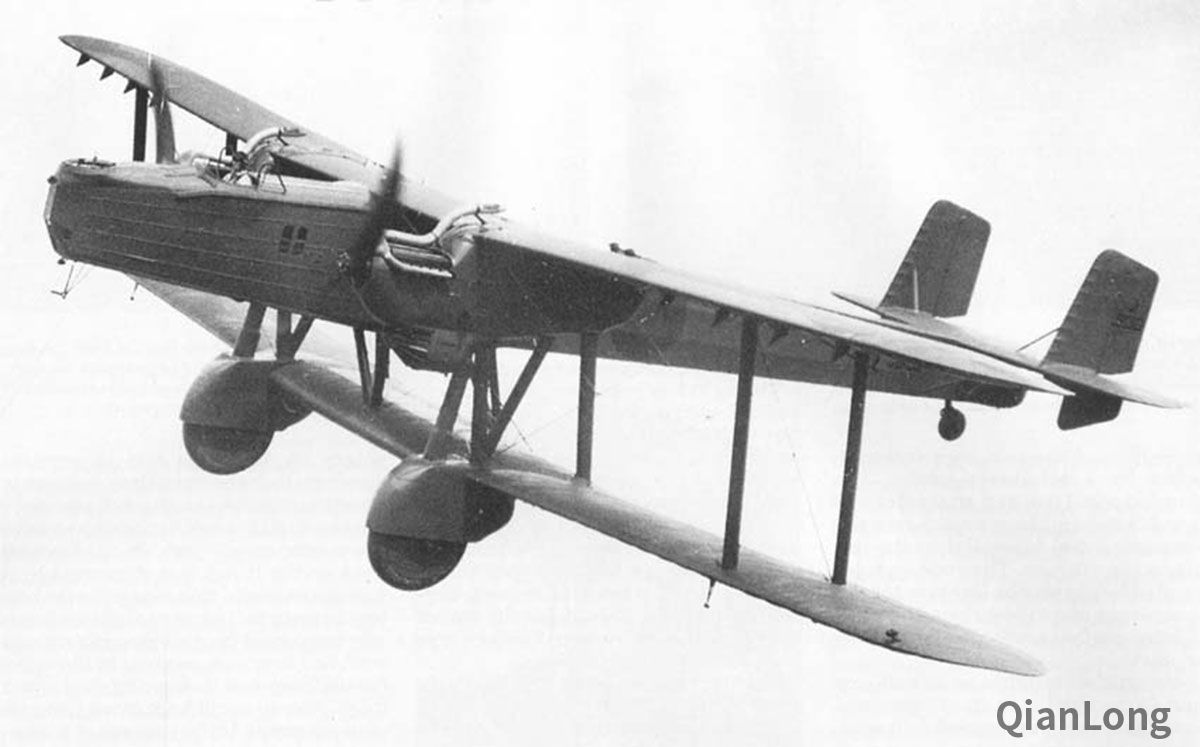 英国hp50轰炸机皇家空军装备的最后一种双翼轰炸机2