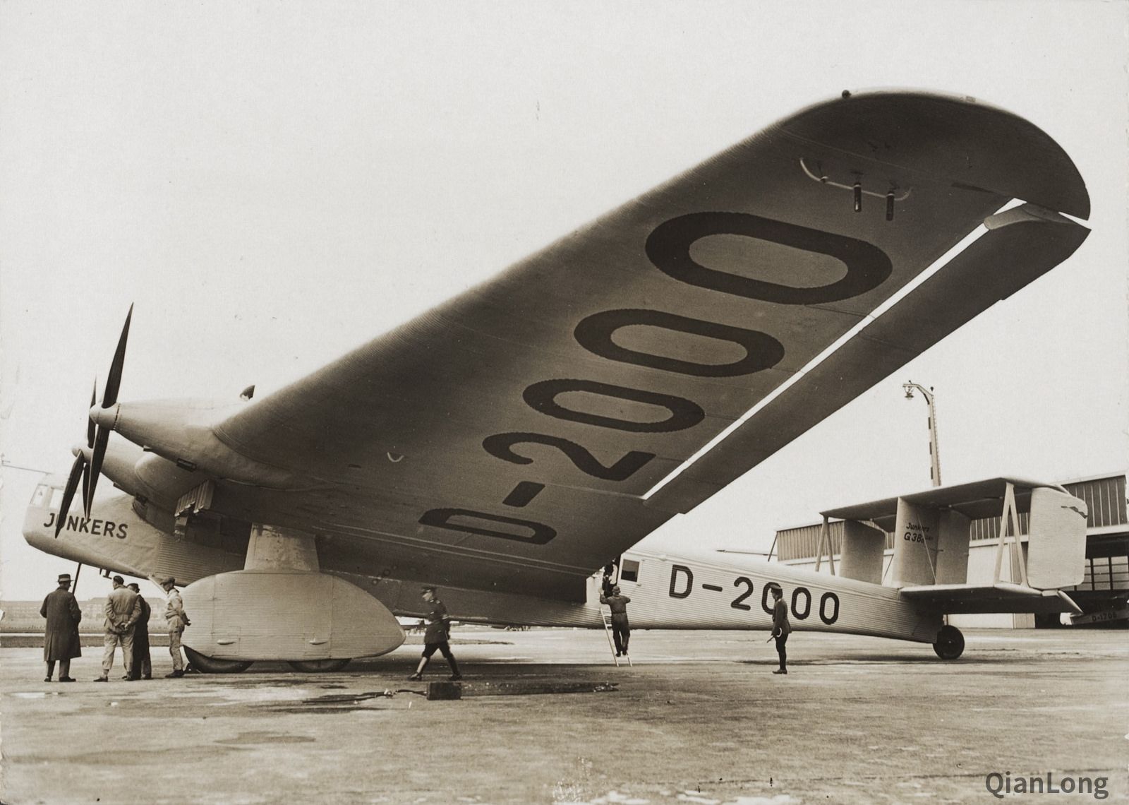 德国容克g38运输机参加过克里特岛战役的大型客机7