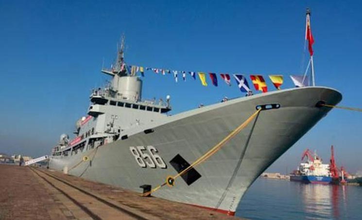 美媒称中国最新815a型电子侦察船服役 已拥有6艘先进侦察船