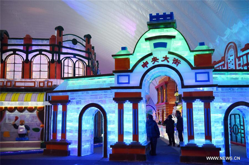 ice-snow world theme park opens in harbin