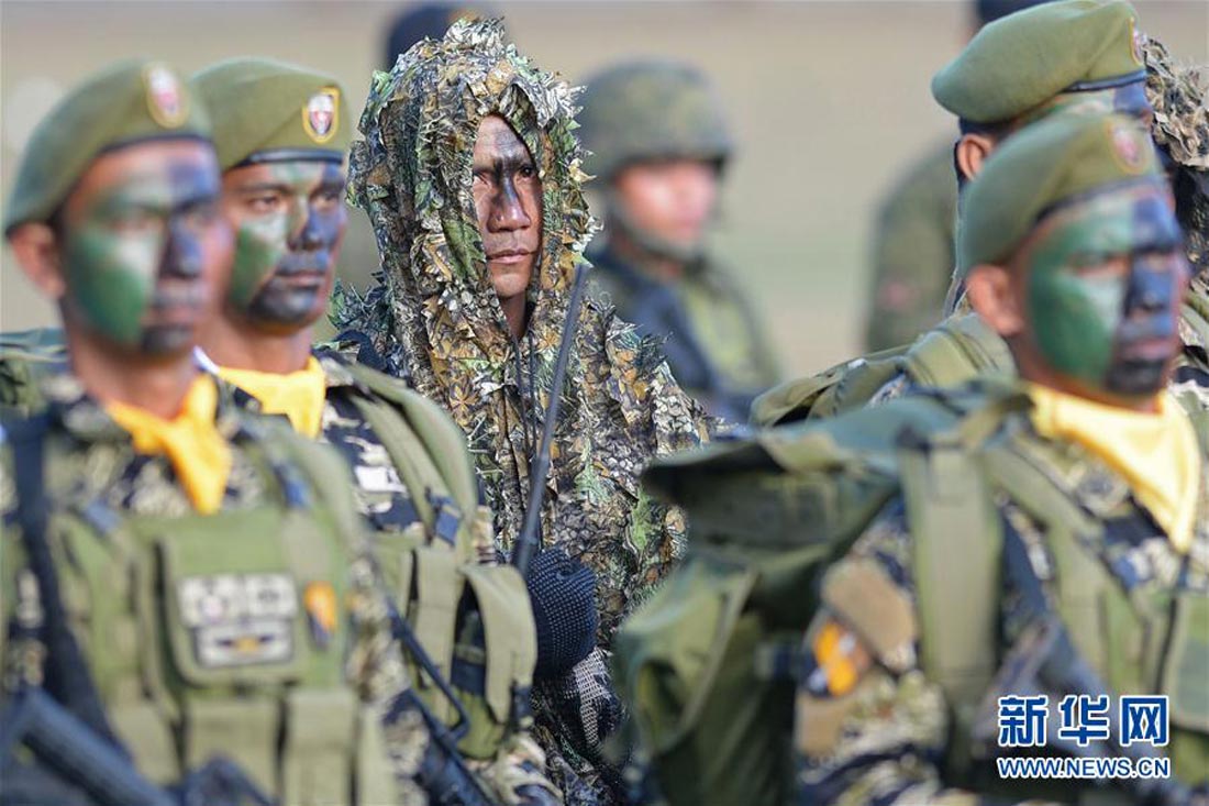 菲律宾举行庆祝陆军建军120周年仪式杜特尔特出席并发表讲话2