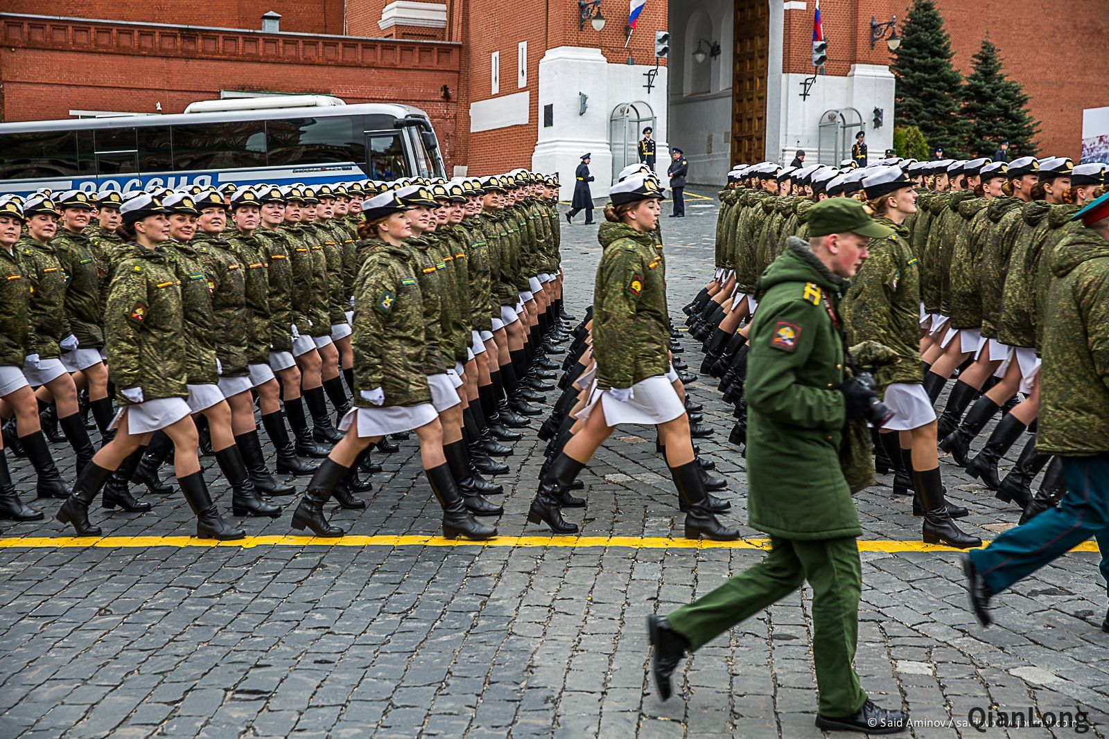 2017年俄罗斯胜利节阅兵式 青年近卫军首次亮相(2)