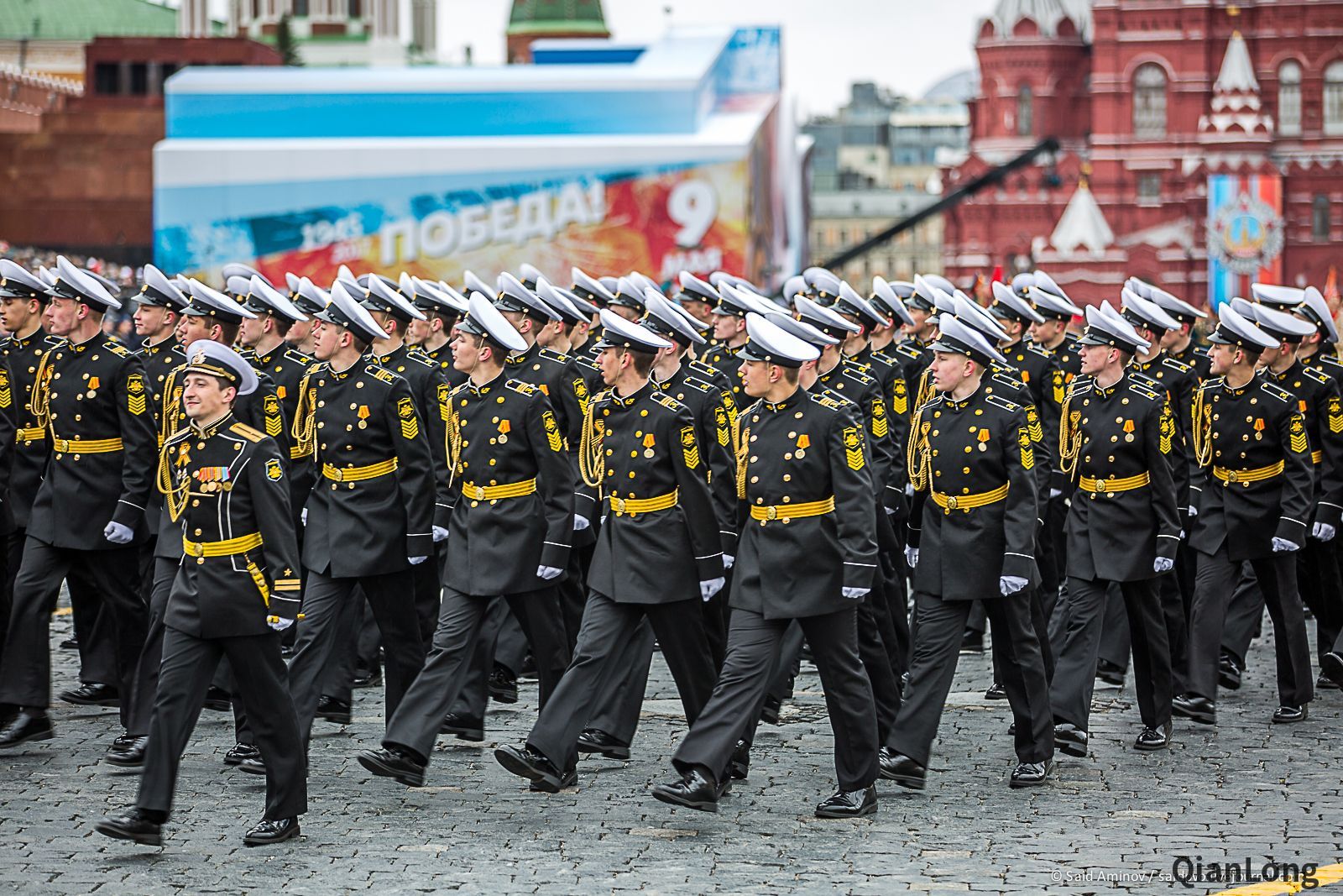 2017年俄罗斯胜利节阅兵式 青年近卫军首次亮相(12)