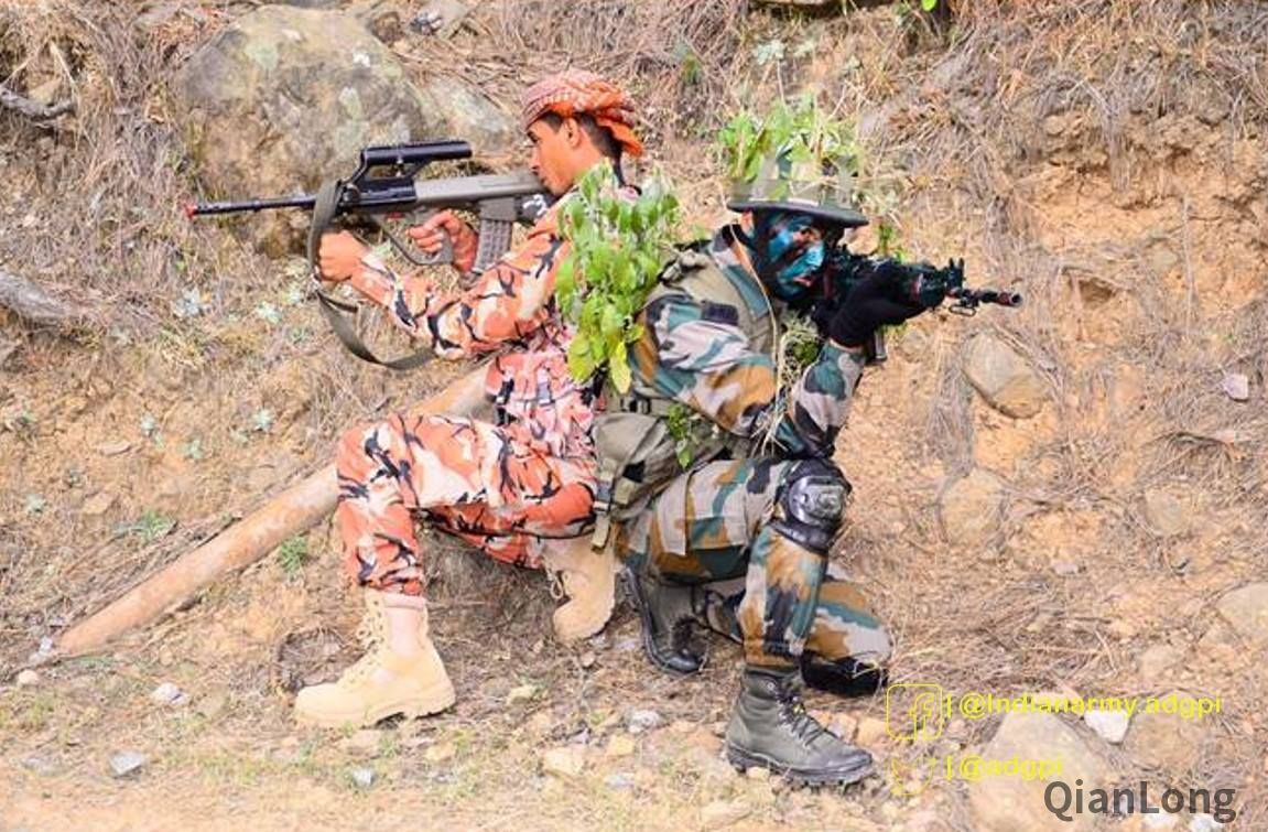 印度同阿曼进行联合演习阿曼军队的迷彩服好像橙珍饮品