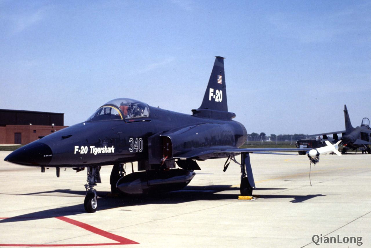 美f-20"虎鲨"战斗机 f-16战斗机的手下败将(2)-千龙网·中国首都网