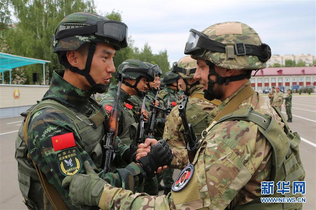 "联合反恐训练在明斯克启动 双方各派31人参加(4)-千龙网·中国首都网