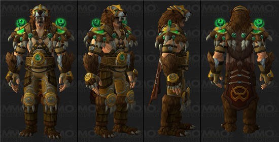 《魔兽世界》全职业t21套装预览 造型酷炫