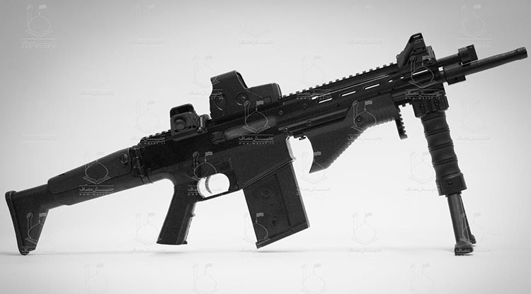 资料图:伊朗自研的新型突击步枪.