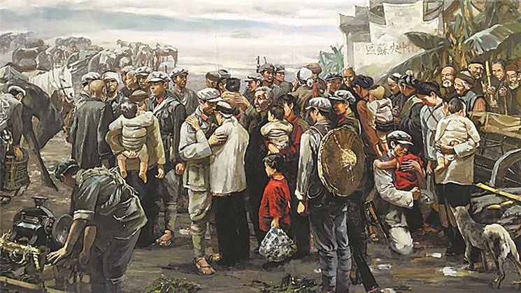 当人民军队的足迹迈入长征时,当年的红军官兵或许无法预料,他们所进行