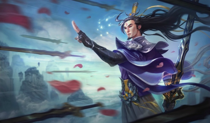lol苍穹之光约里克&仙侠系列皮肤原画曝光