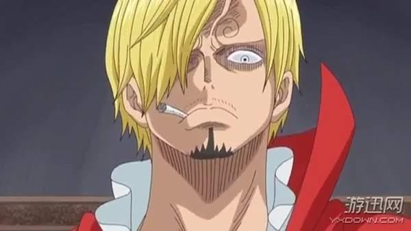 海贼王动画山治翻脸脚踢路飞