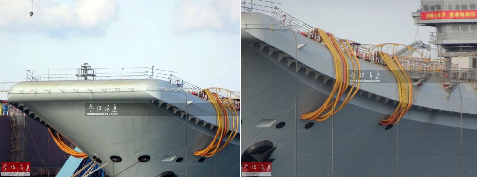 已全面开展系泊试验军迷拍首艘国产航母舾装新图相控雷达待装2