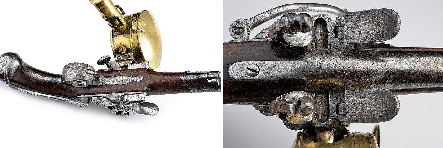 200年夜战燧发枪用蜡烛台做战术灯(3)