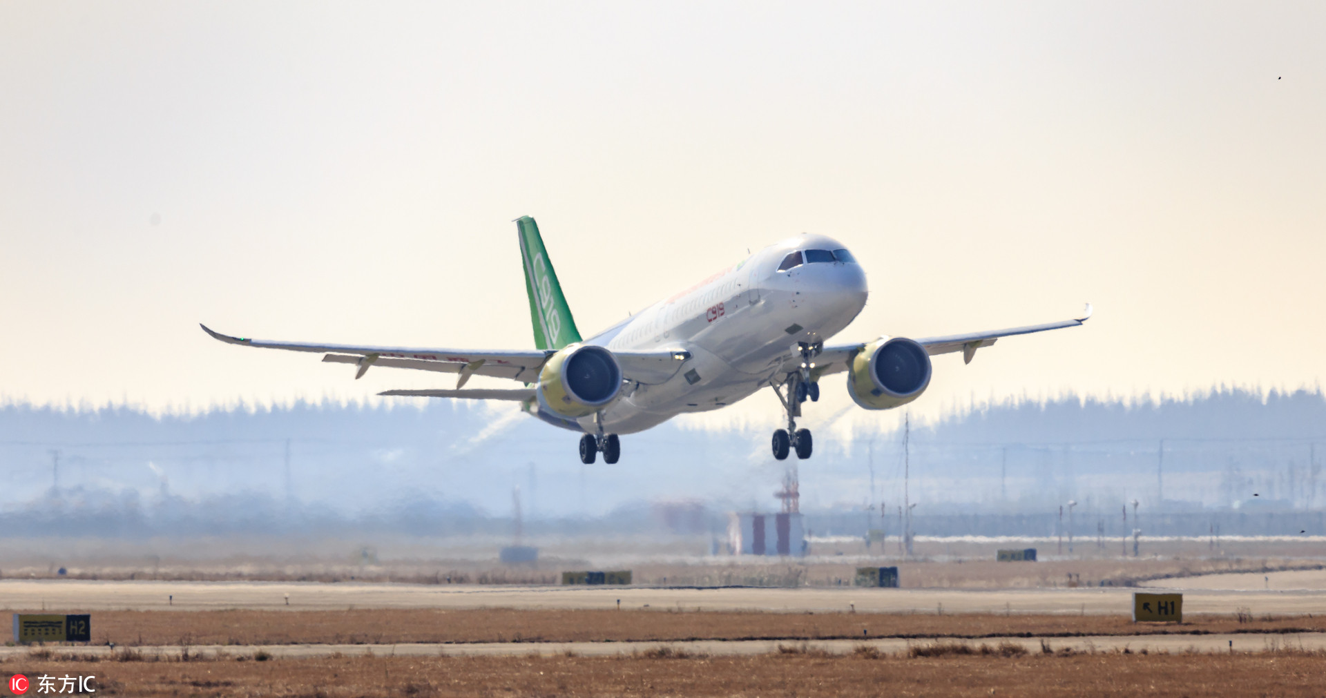 性能大幅提升:第二架国产c919大型客机在上海成功首飞 (3)-千龙网·中